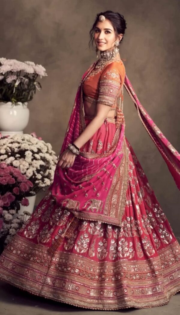 The New Launching Festival Bridel Lehenga Choli - Image 3