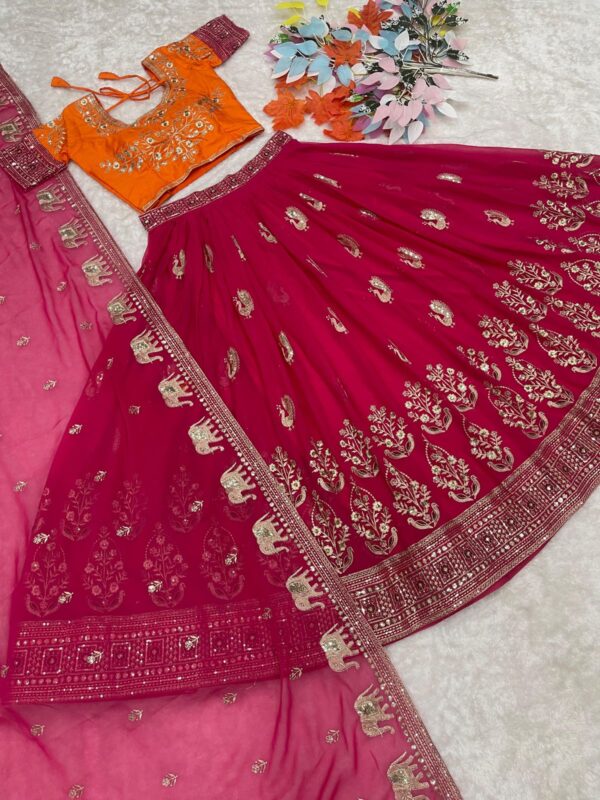 The New Launching Festival Bridel Lehenga Choli - Image 4