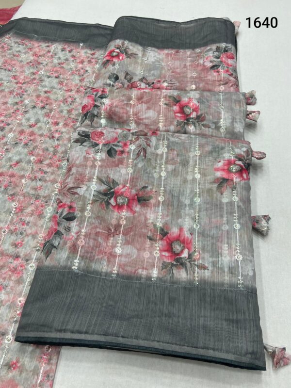 New collection Soft Cotton Saree - Image 4