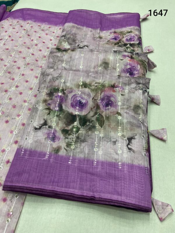 New collection Soft Cotton Saree - Image 2