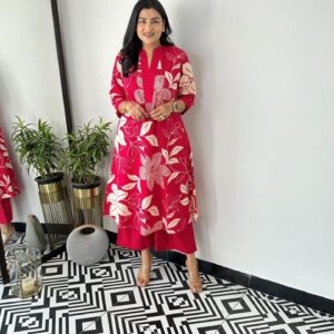 Pure Cotton Kurta Pant plazo