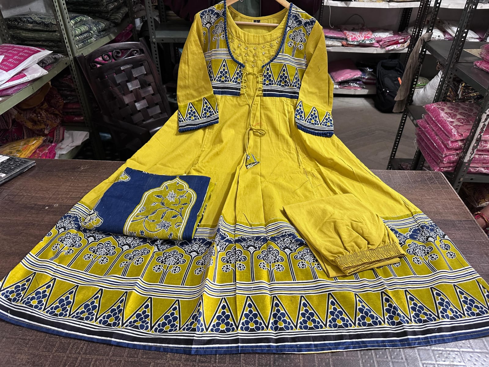 summer special choli partten 3 pcs suits - Image 9