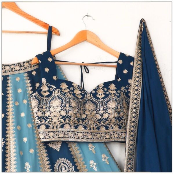 Beautiful Lehenga for wedding for a bride at reasonable price - Image 3
