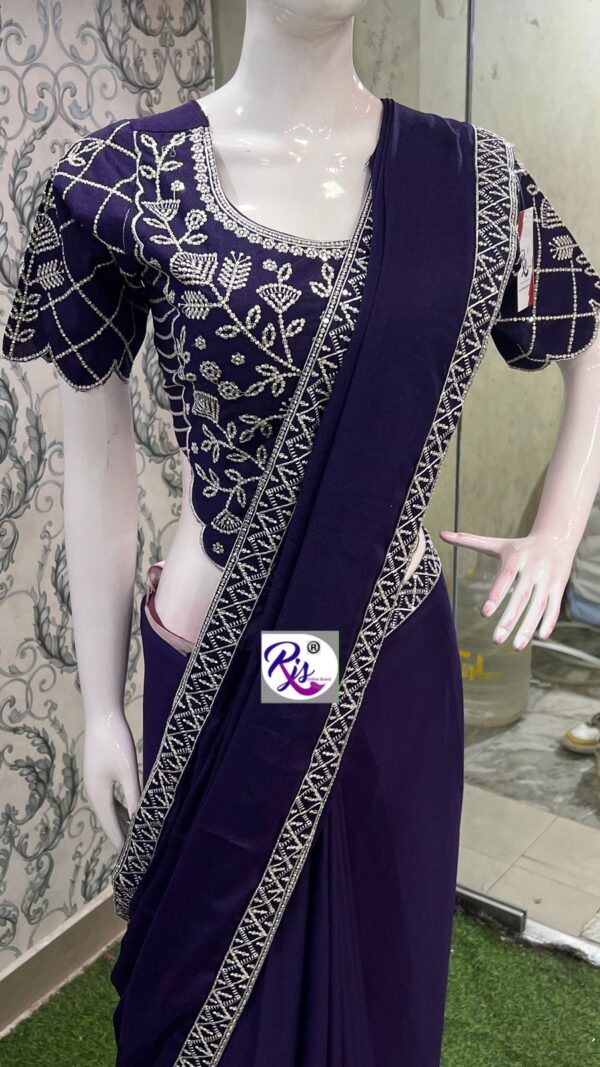 Designer Sarees with a Girlish Touch - Image 5