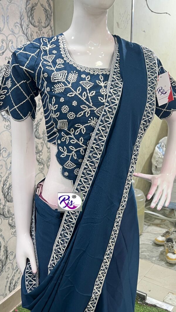 Designer Sarees with a Girlish Touch - Image 4