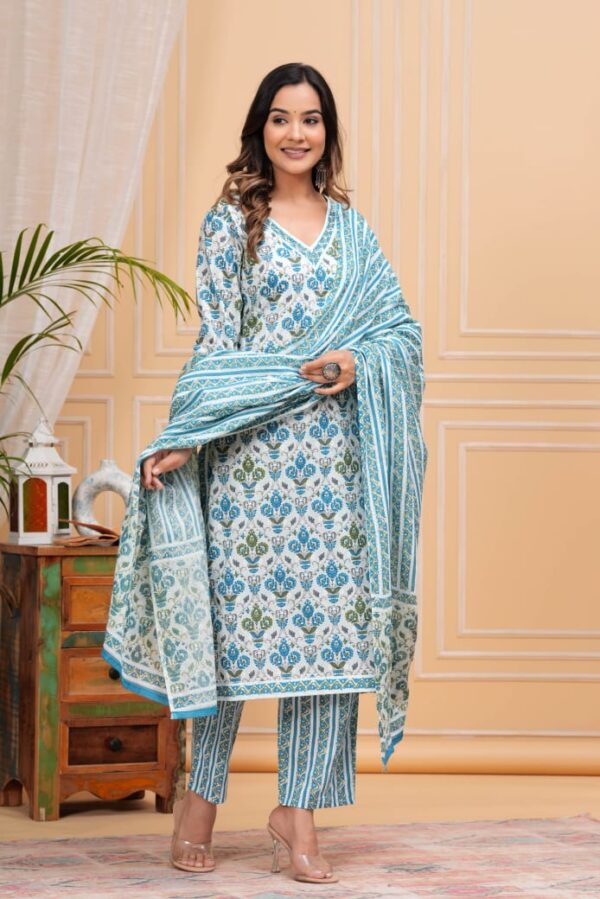 Pure fine Cotton fabric Kurti - Image 4