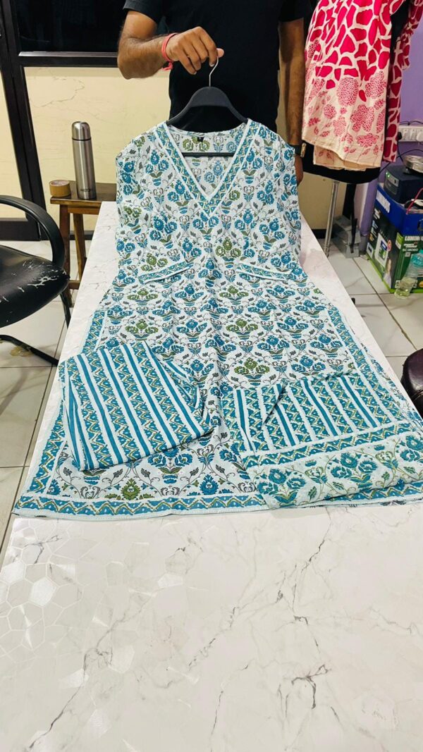 Pure fine Cotton fabric Kurti - Image 8