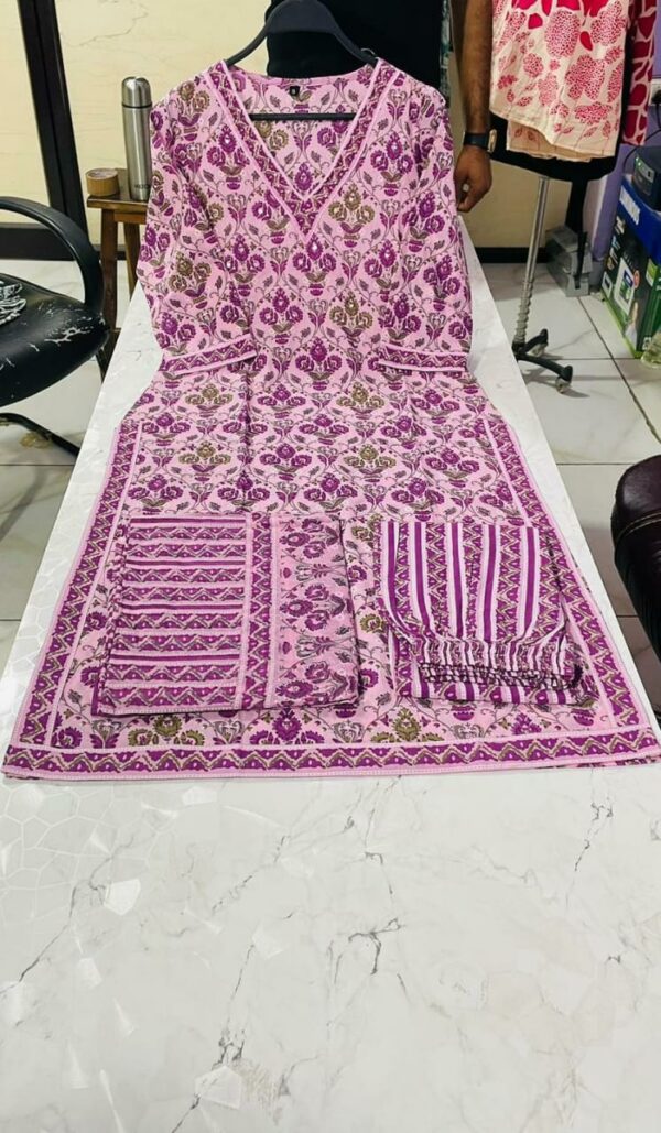 Pure fine Cotton fabric Kurti - Image 6