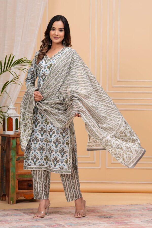 Pure fine Cotton fabric Kurti - Image 2