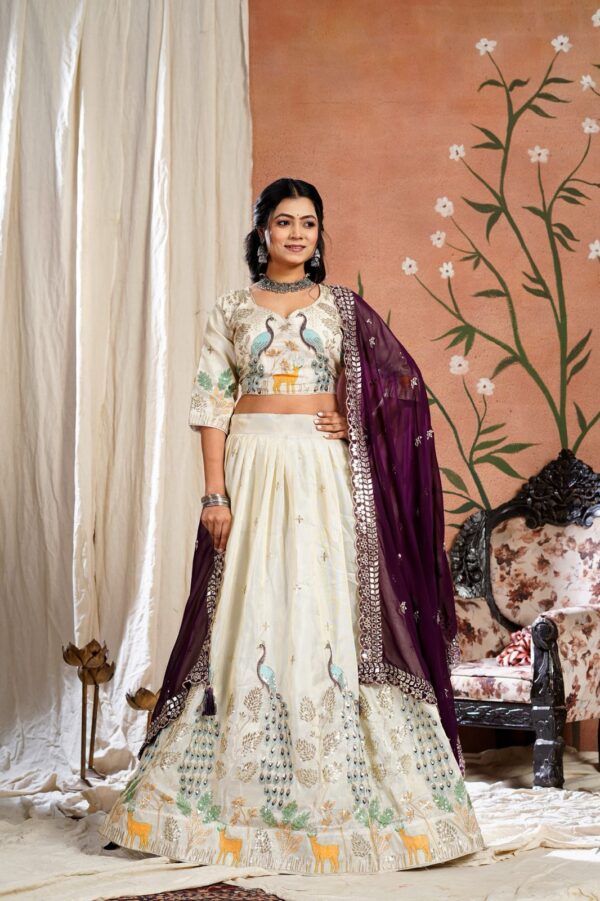Festival Lehenga Choli in 3 colors - Image 3