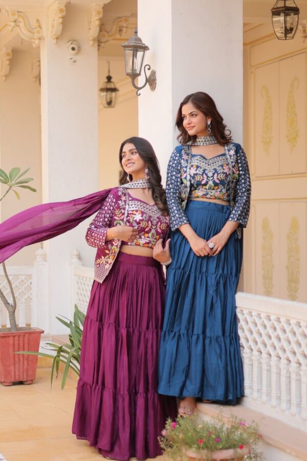 We Launching New Festival Lehenga choli & koti - Image 7