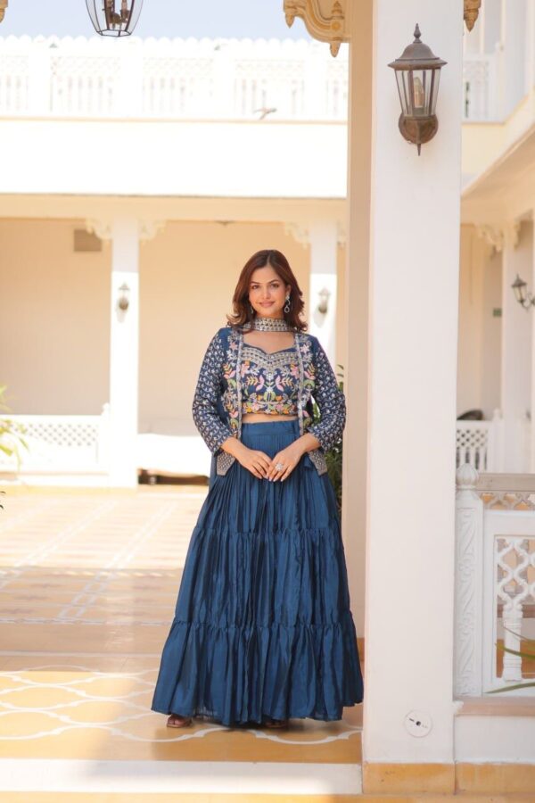 We Launching New Festival Lehenga choli & koti - Image 5