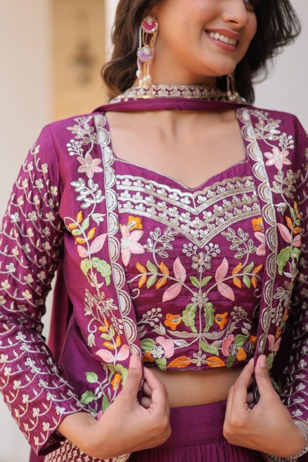 We Launching New Festival Lehenga choli & koti - Image 3
