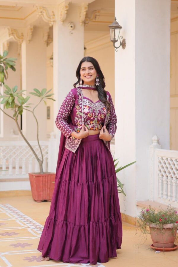 We Launching New Festival Lehenga choli & koti - Image 2
